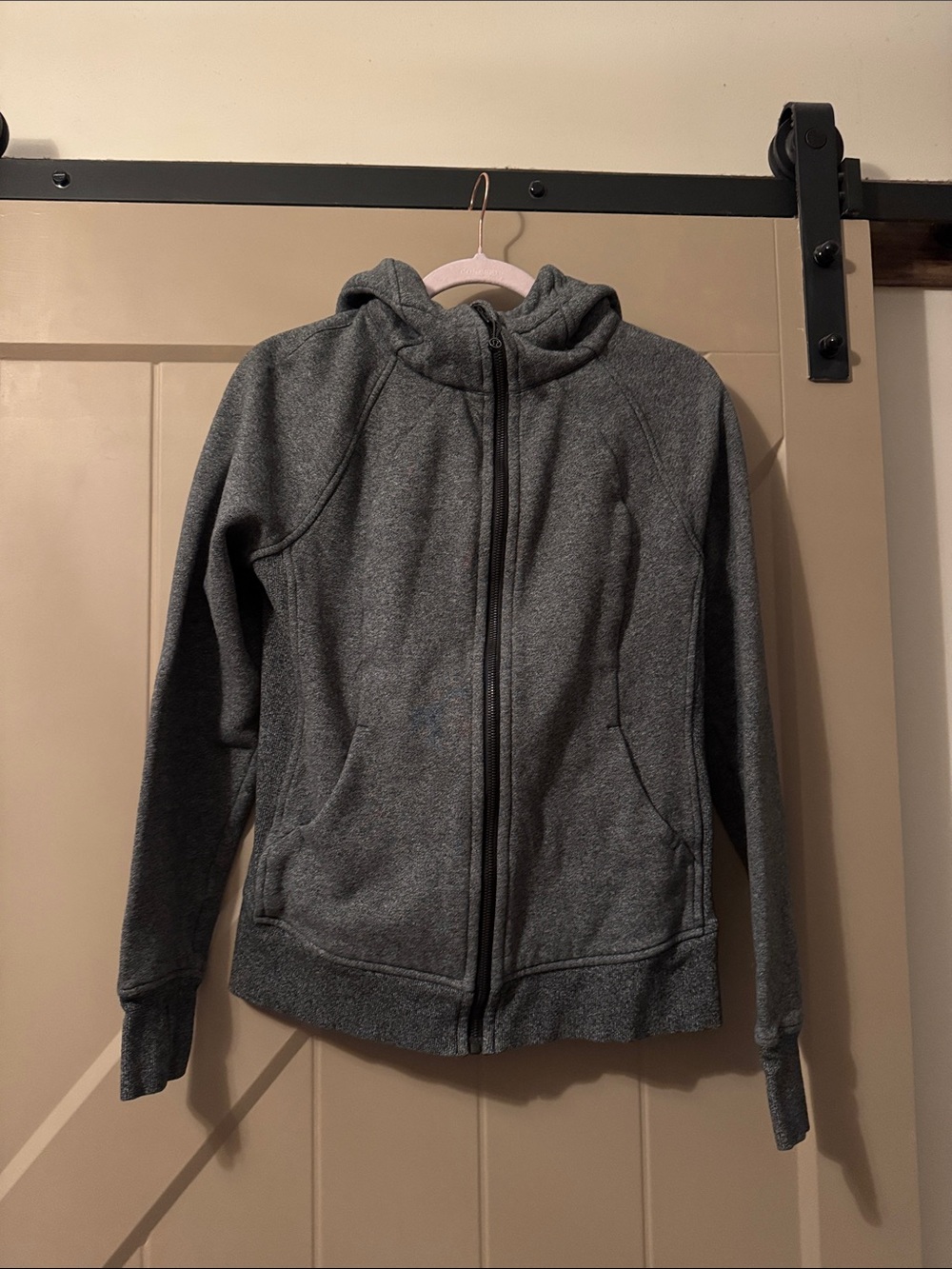 lululemon athletica Gray Full-Zip Hoodie